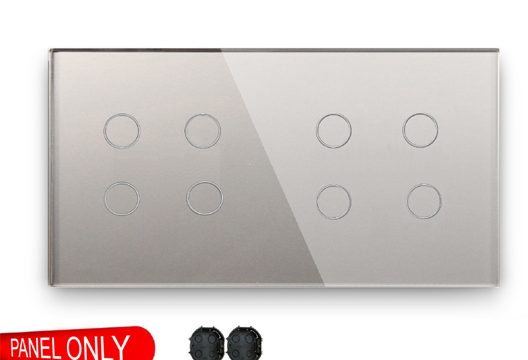 QUADRUPLE-QUADRUPLE GLASS SWITCH PANEL M1