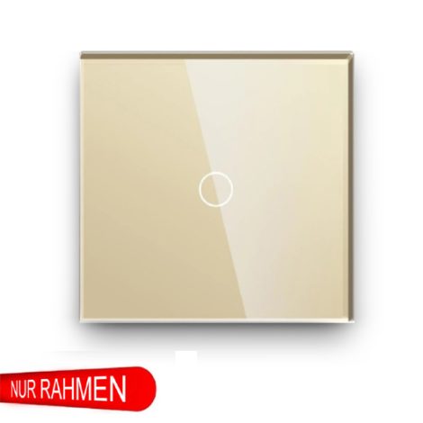 Einfach Lichtschalter-Schalttafel gold