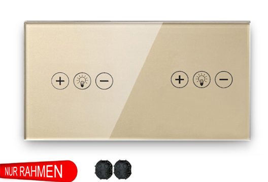 DIMMER-DIMMER LICHTSCHALTER-SCHALTTAFEL AUS GLAS WIFI M1